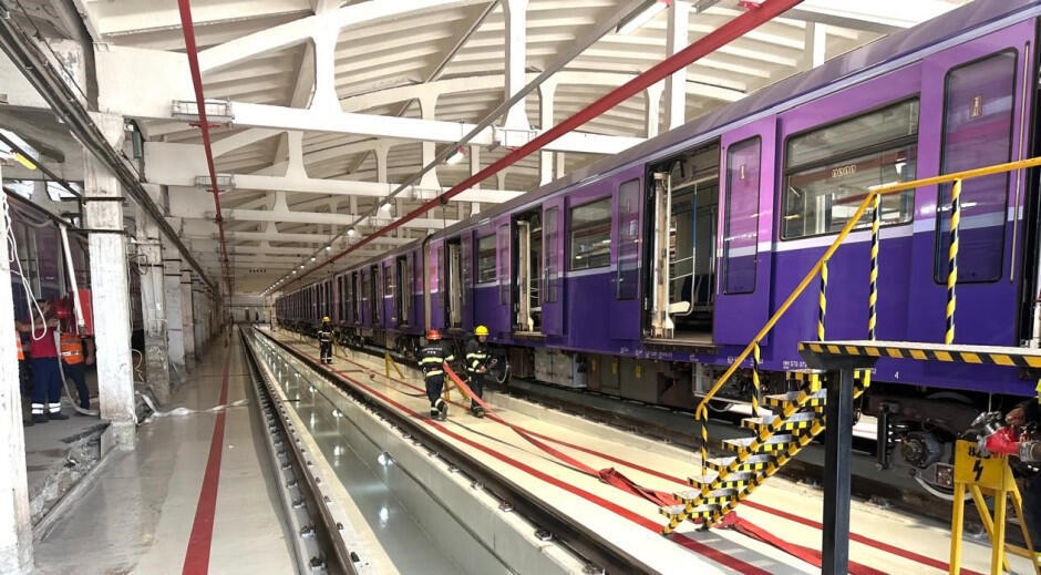 Учения в бакинском метро
