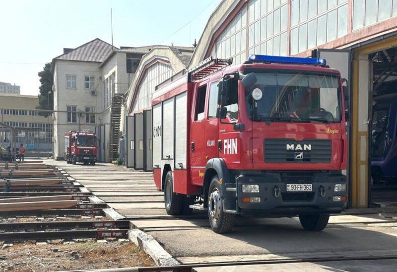 Учения в бакинском метро
