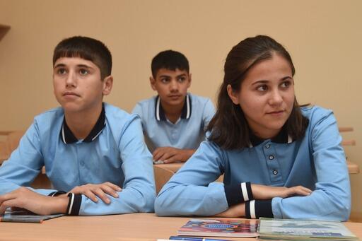 В селе Гаджигадирли Шамахинского района сдано в пользование школьное здание, построенное Фондом Гейдара Алиева