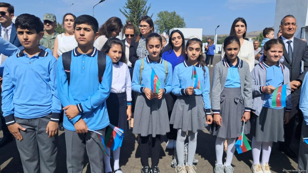 И в Ходжалы спустя более 30 лет прозвенел первый звонок