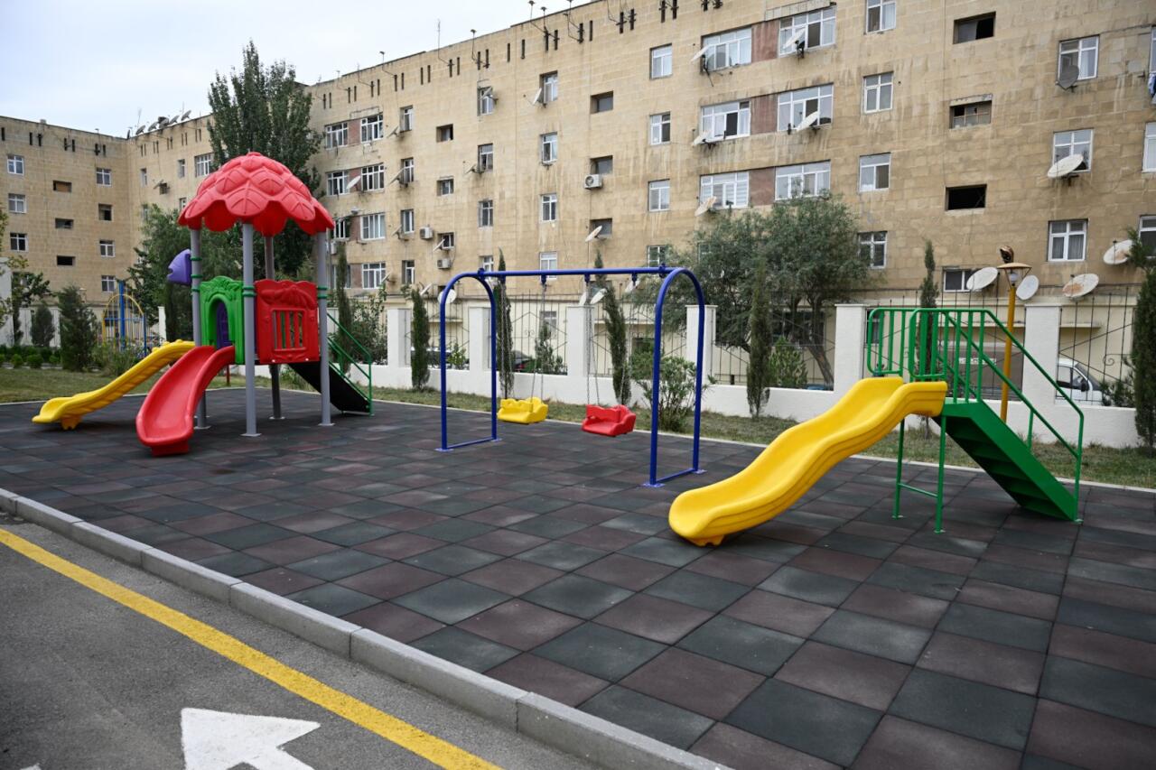 В Гарадагском районе сдан в пользование ясли-детский сад, построенный Фондом Гейдара Алиева