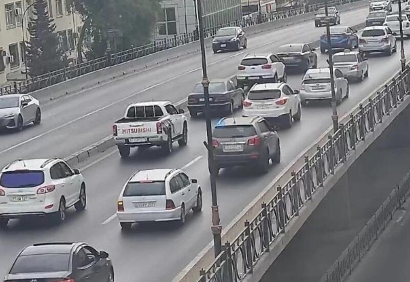 Утренние пробки в Баку