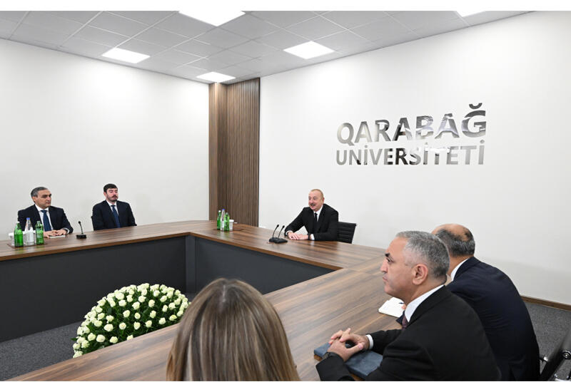 Prezident İlham Əliyev: Dünyada da bilirlər ki, Xankəndi şəhəri qədim Azərbaycan yaşayış yeri olub