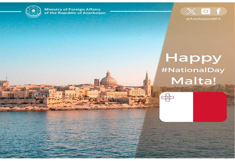 МИД Азербайджана поздравил Мальту с днем независимости