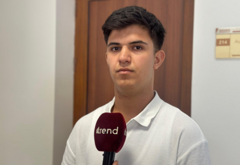Azərbaycan Prezidenti İlham Əliyevin güclü siyasəti nəticəsində biz Qarabağda təhsil alırıq
