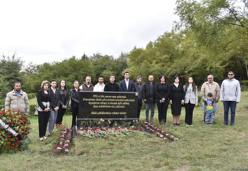 В Шуше почтили память шехидов