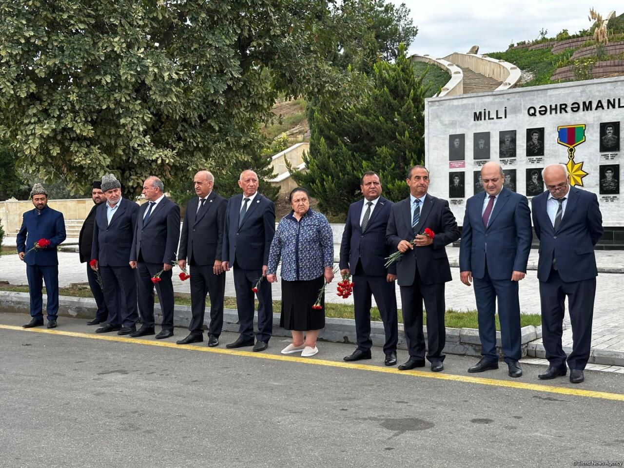 Жители Агдама чтят память шехидов Отечественной войны