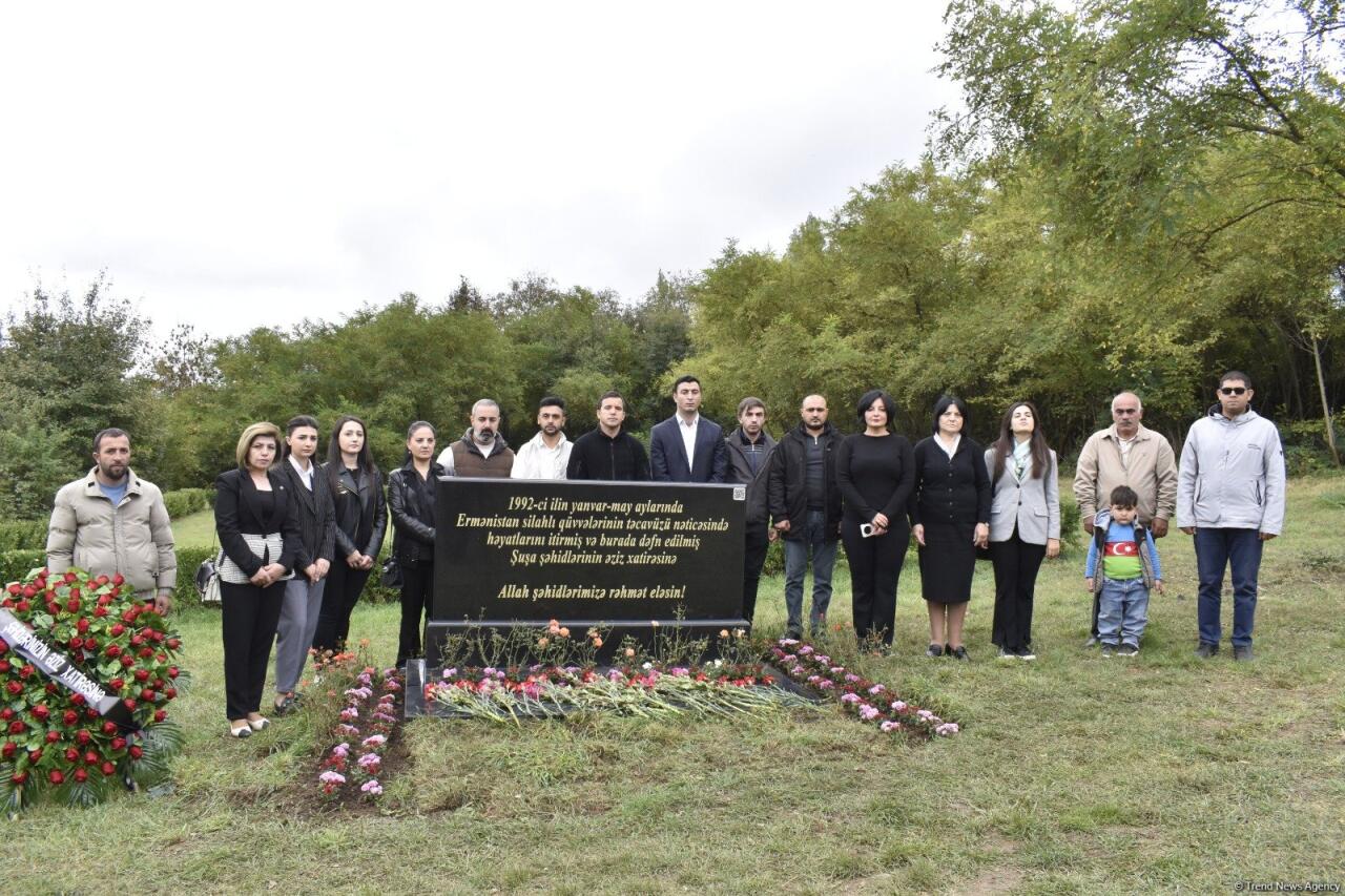 В Шуше почтили память шехидов