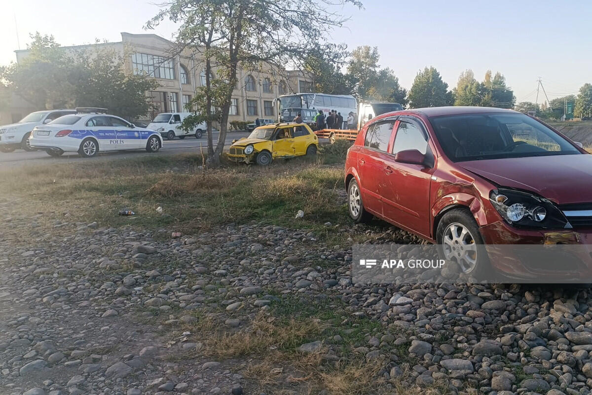 Tovuzda yol qəzası olub,