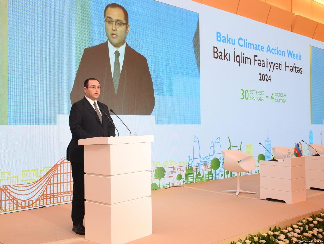 Bakıda İqlim Fəaliyyəti Həftəsinin ikinci gününə start verilib