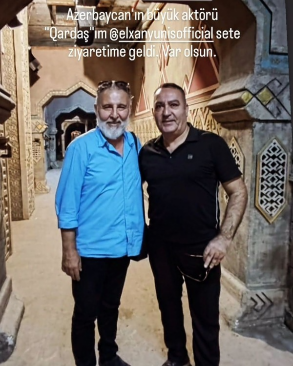 "Kuruluş Osman"ın aktyorundan Əməkdar artistlə bağlı paylaşım