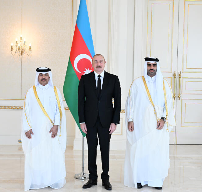 Prezident İlham Əliyev Qətərin Azərbaycanda yeni təyin olunmuş səfirinin etimadnaməsini qəbul edib