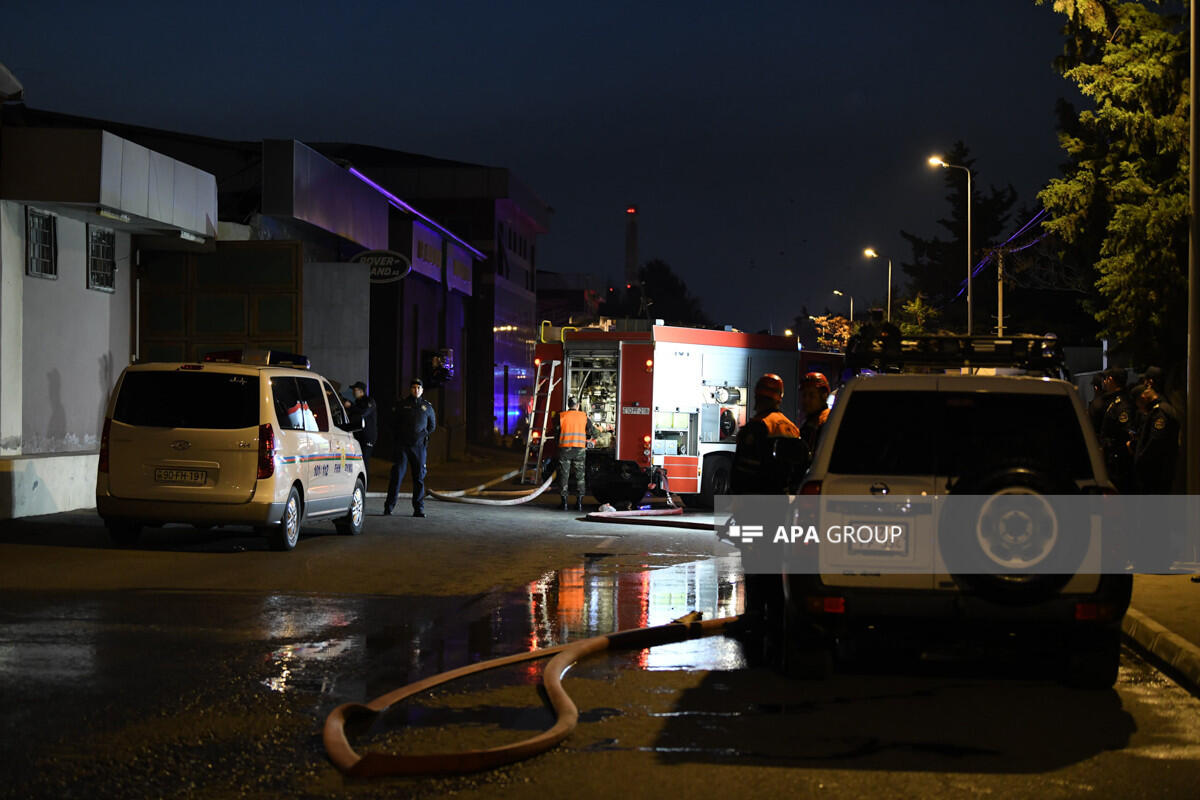 Bakıda yanan məşhur hotel imiş