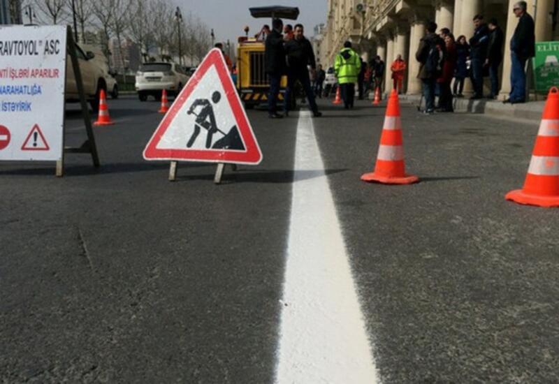 Bu yolda hərəkət məhdudlaşdırılacaq