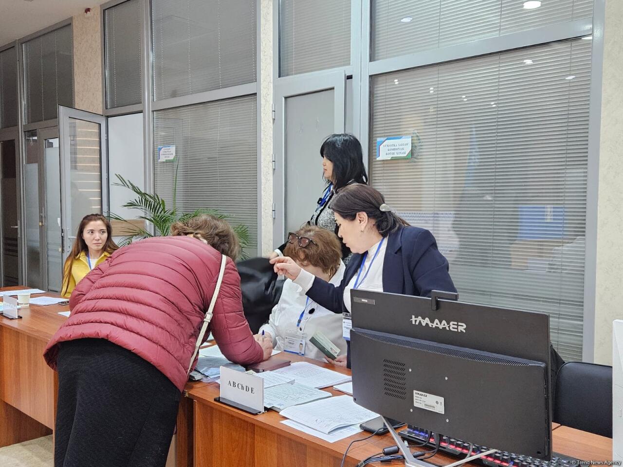 Голосование на выборах в Узбекистане прошло активно