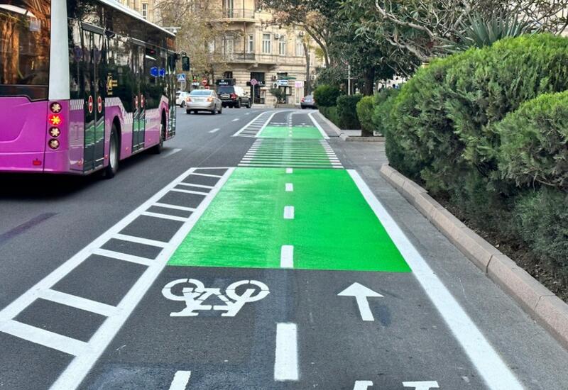 Bakıdakı velosiped zolaqları ilə bağlı