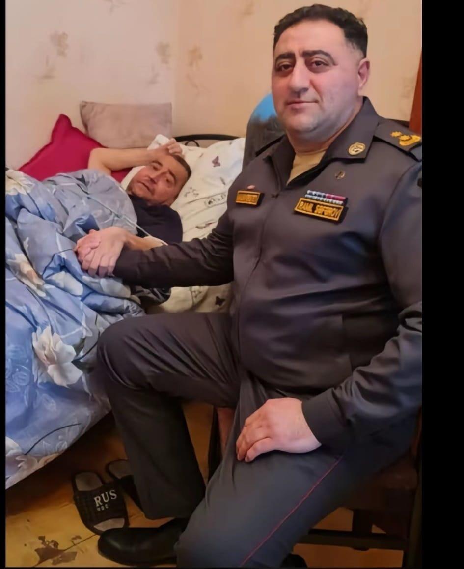Ramil Səfərov vəziyyəti ağır olan meyxanaçıyla görüşdü