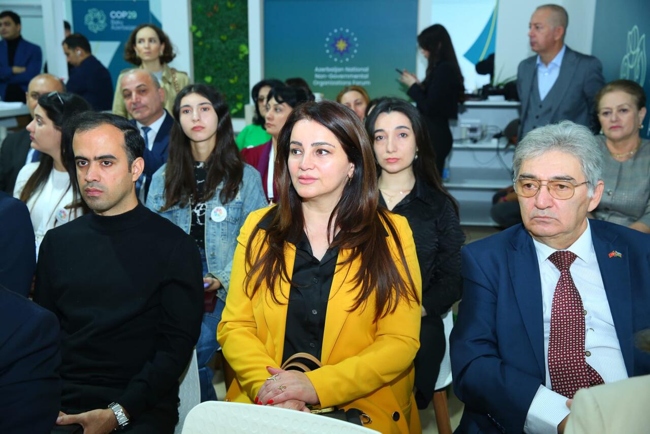BAMF COP29-da iqlim böhranına qarşı QHT-lərin rolu mövzusunda konfrans təşkil edib