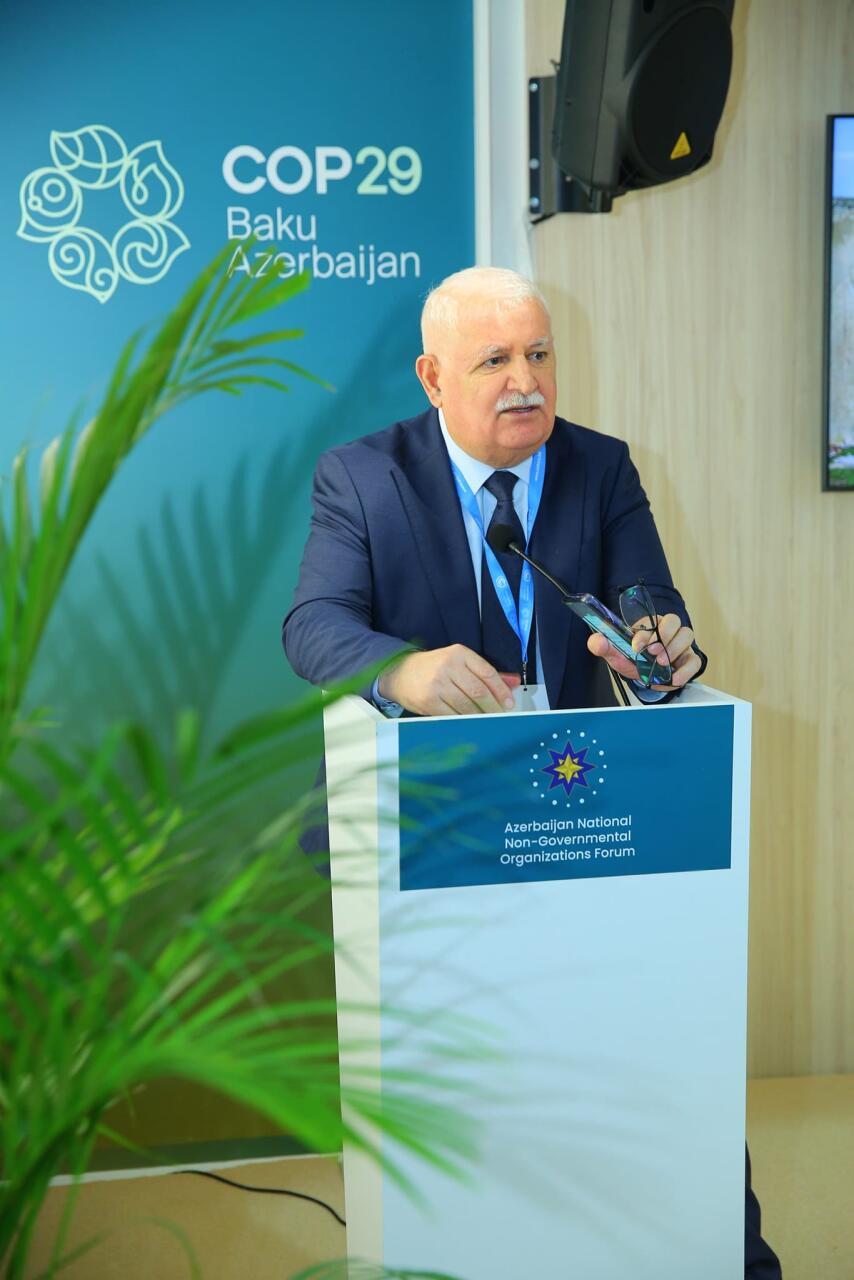 BAMF COP29-da iqlim böhranına qarşı QHT-lərin rolu mövzusunda konfrans təşkil edib