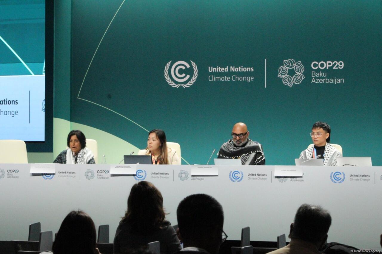В Баку прошла пресс-конференция в рамках COP29