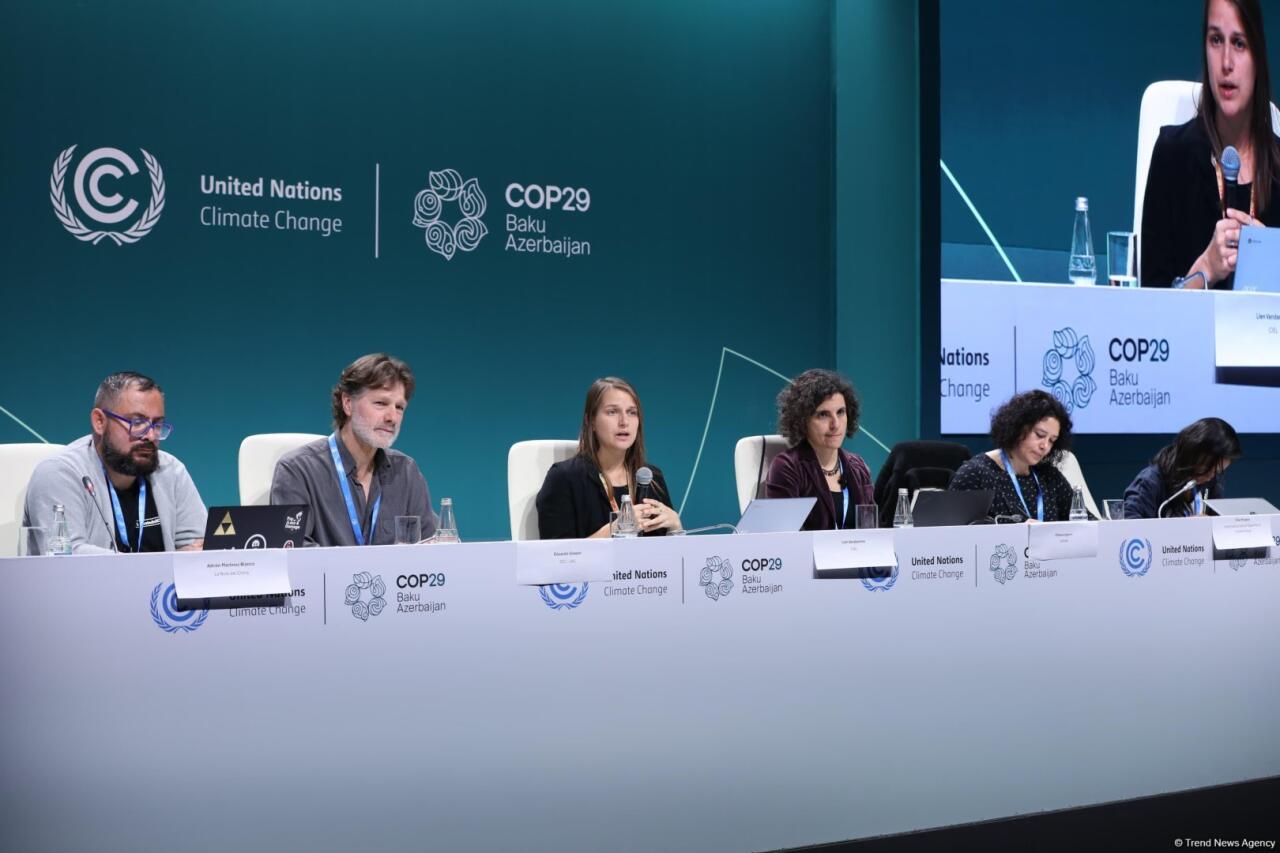В Баку прошла пресс-конференция в рамках COP29