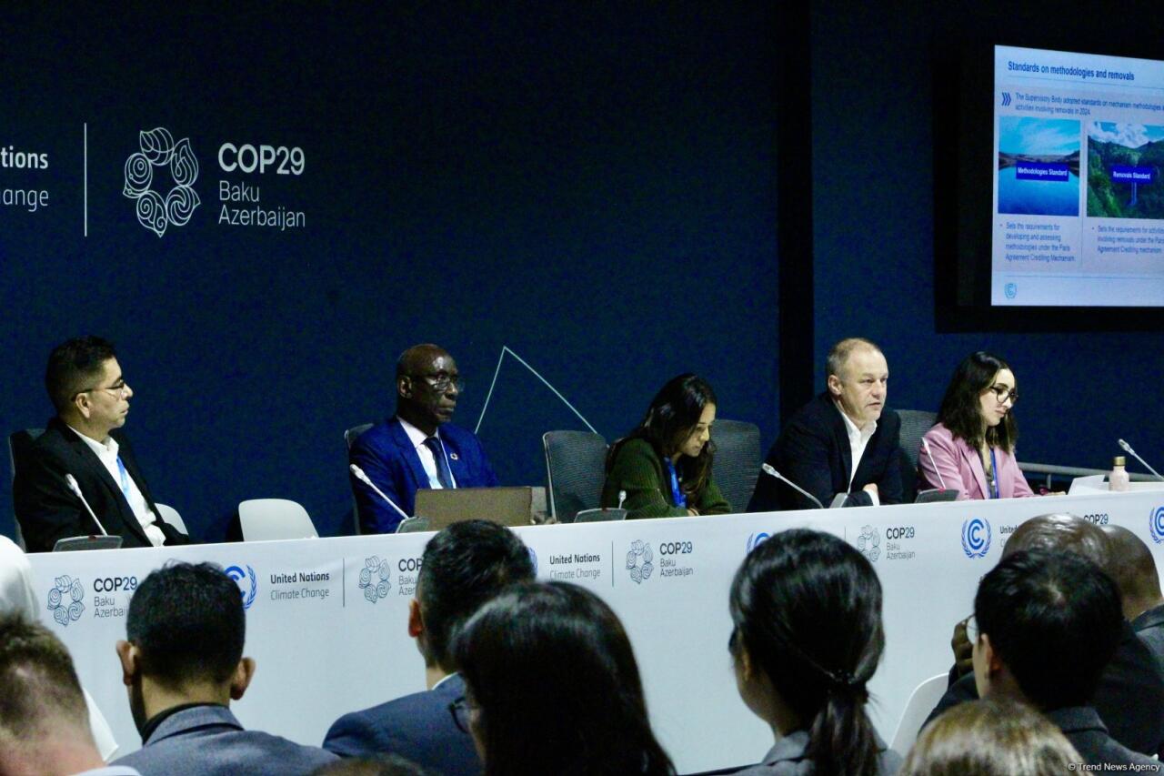 COP29 çərçivəsində “UNFCCC: Paris Sazişinin Kredit Mexanizmi ilə Karbon Bazarlarında Dürüstlüyün İnkişafı” adlı panel müzakirəsi keçirilib