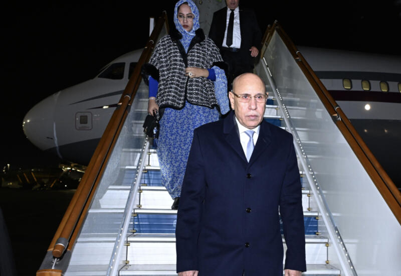 Президент Мавритании находится с визитом в Азербайджане