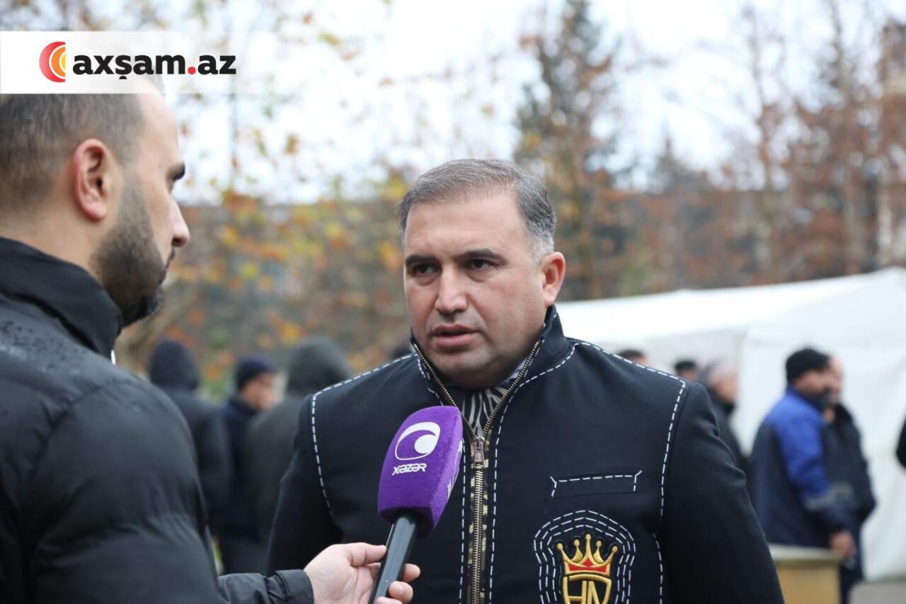 Xəyyam Əhmədli dəfn edildi