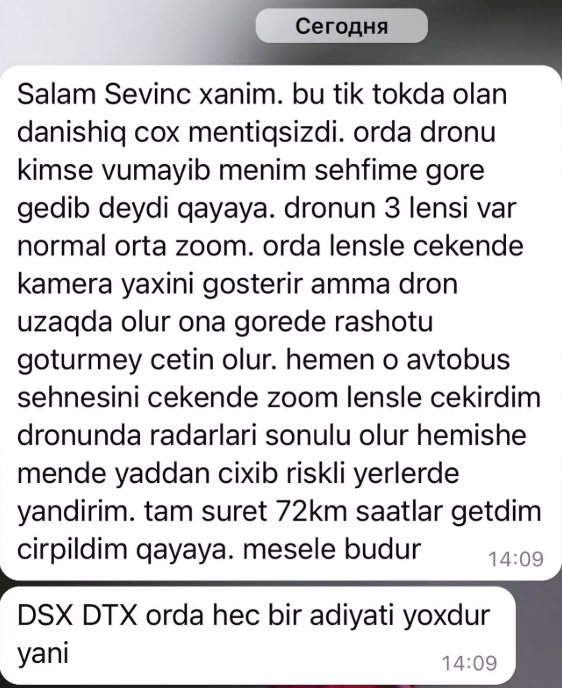 “Vətəndaş A”nın dronu vurulub?
