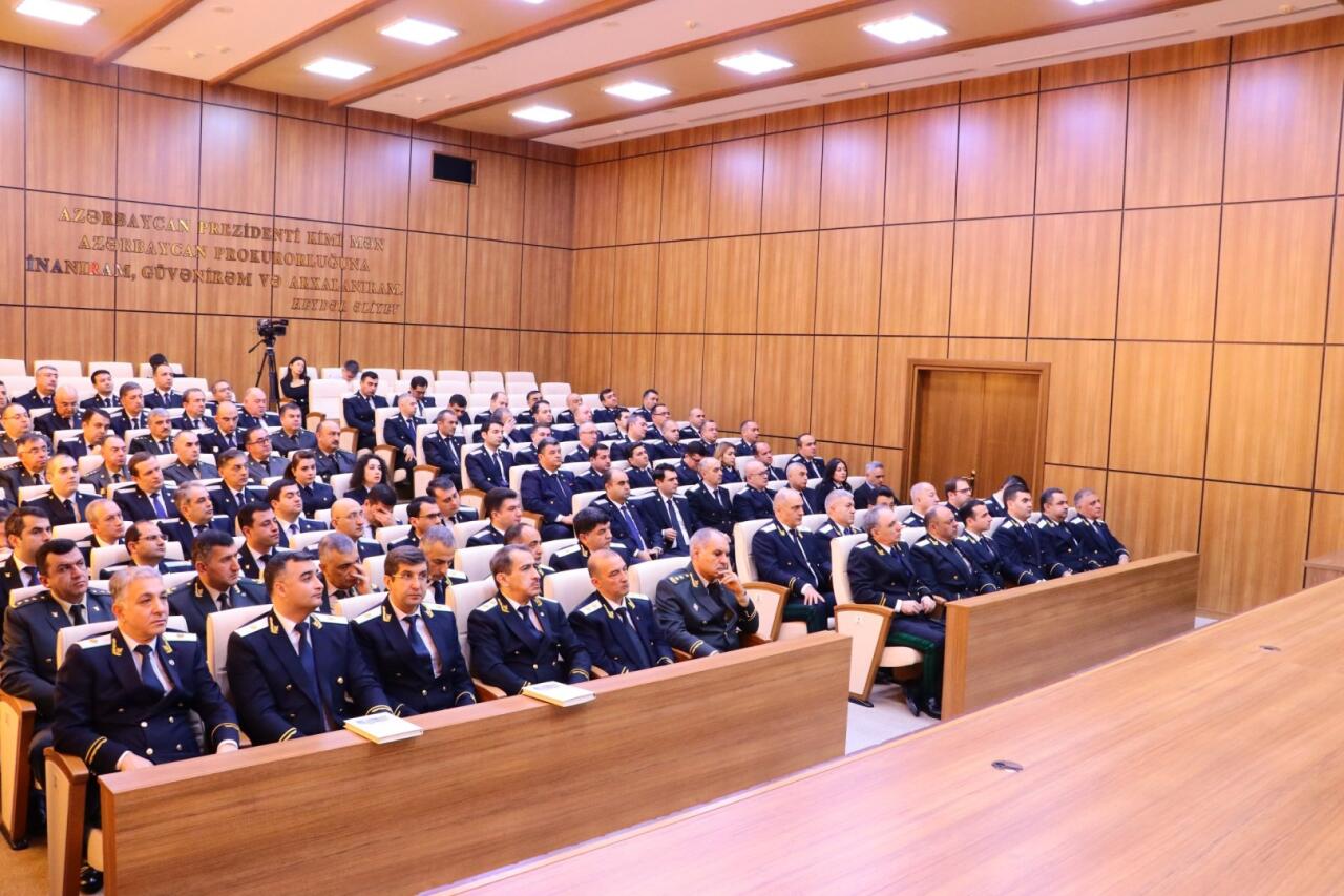 В Генпрокуратуре прошло мероприятие, посвященное памяти общенационального лидера Гейдара Алиева