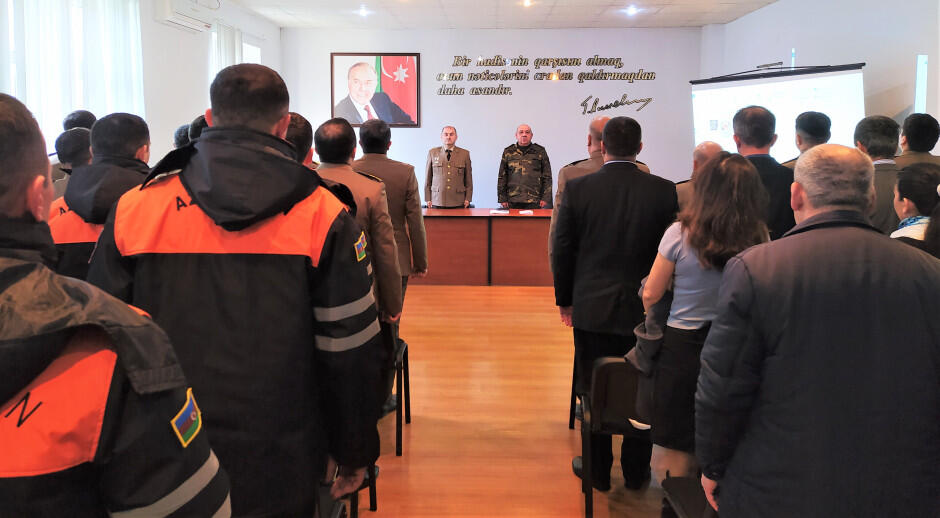 FHN-in qurumlarında və regional mərkəzlərində Ümummilli Lider Heydər Əliyevin anım günü ilə əlaqədar tədbirlər keçirilib