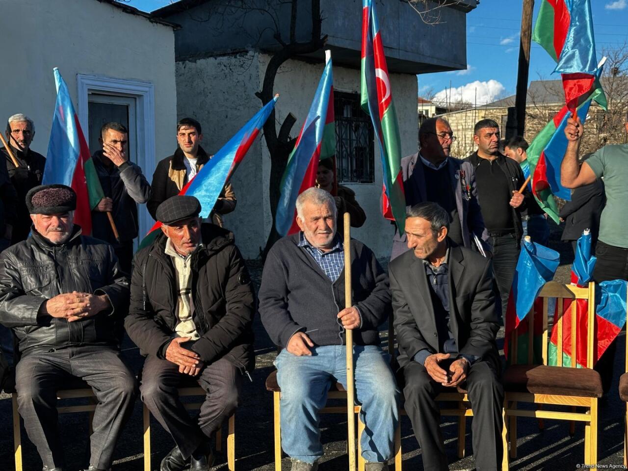 Xocalının Ballıca kəndinə ilk köç karvanı çatıb