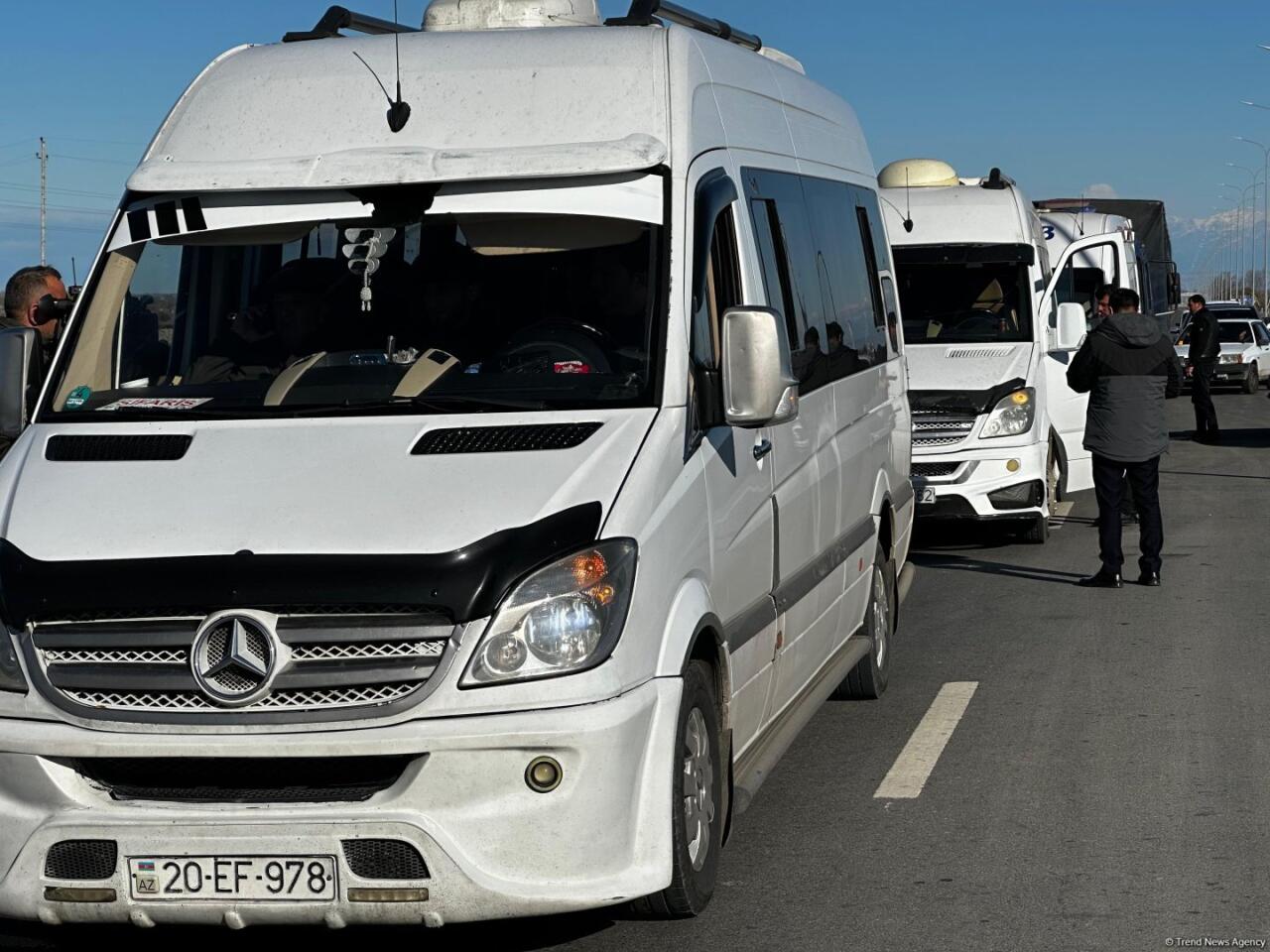Xocalının Ballıca kəndinə ilk köç karvanı çatıb