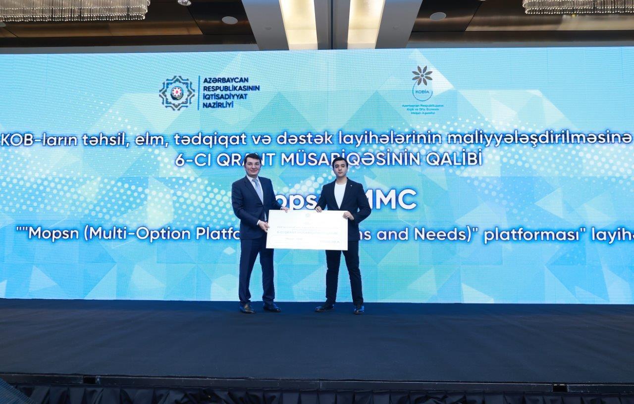 2024-cü ilin ən fəal sahibkarları mükafatlandırılıb