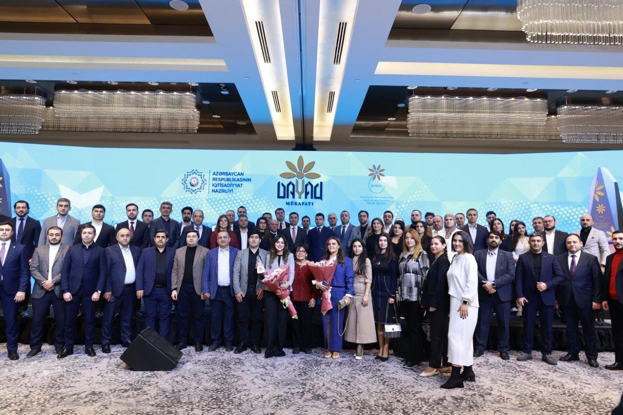 2024-cü ilin ən fəal sahibkarları mükafatlandırılıb