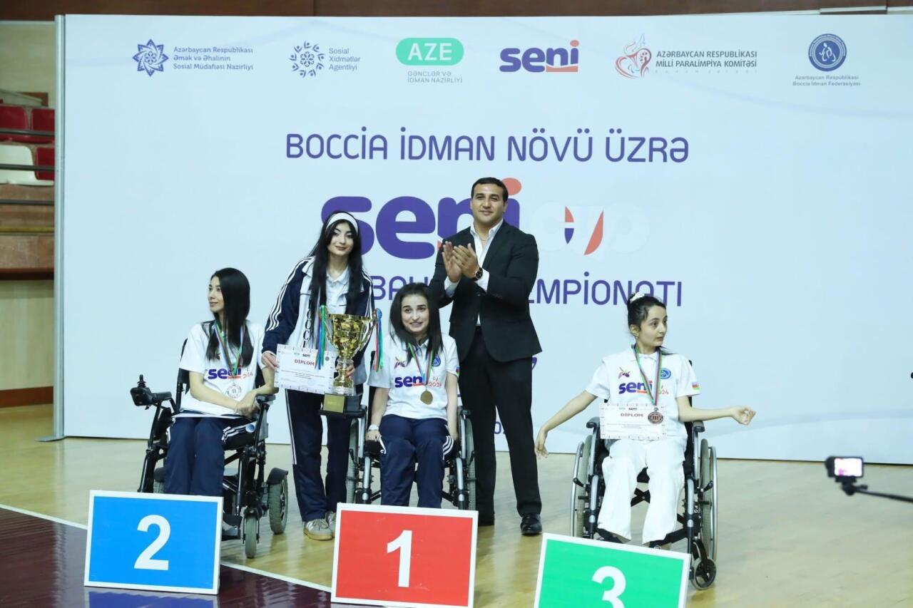 В Азербайджане прошел финал чемпионата по бочче среди паралимпийцев