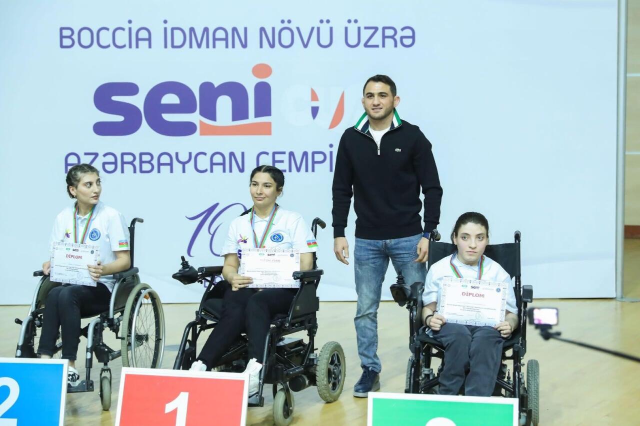 В Азербайджане прошел финал чемпионата по бочче среди паралимпийцев