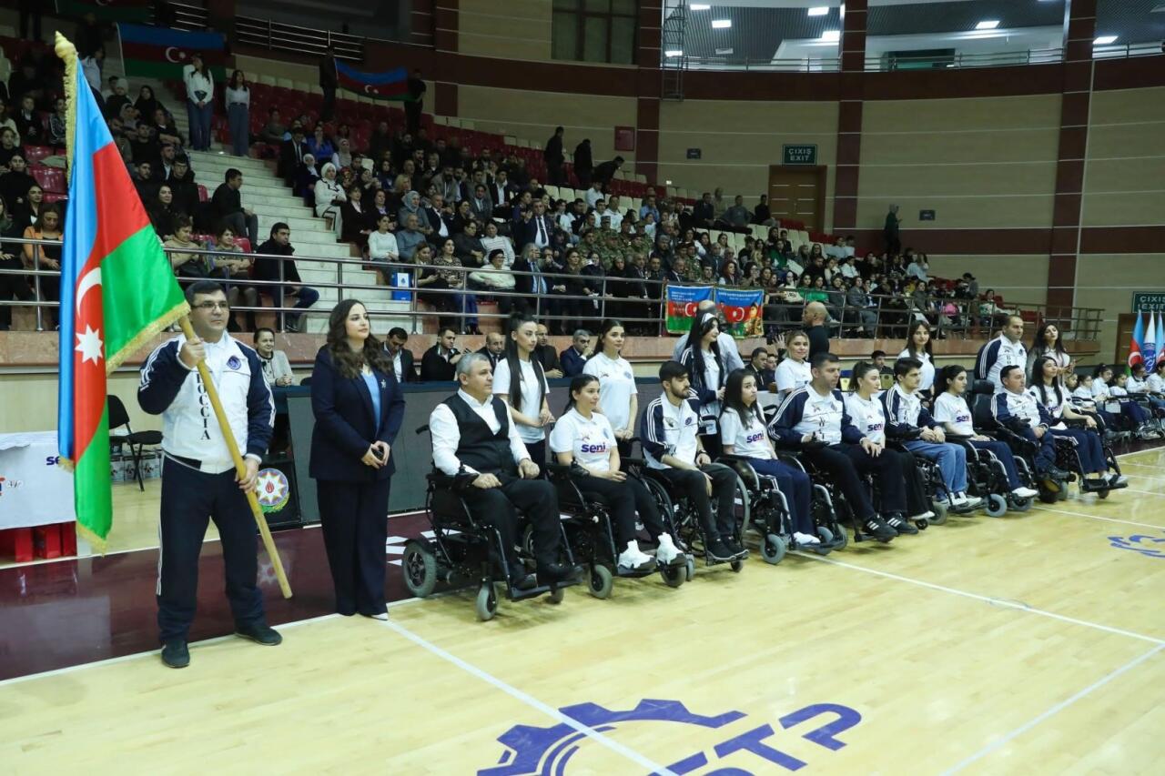 В Азербайджане прошел финал чемпионата по бочче среди паралимпийцев