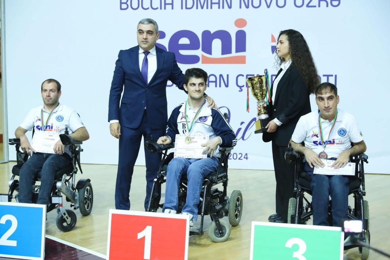 В Азербайджане прошел финал чемпионата по бочче среди паралимпийцев