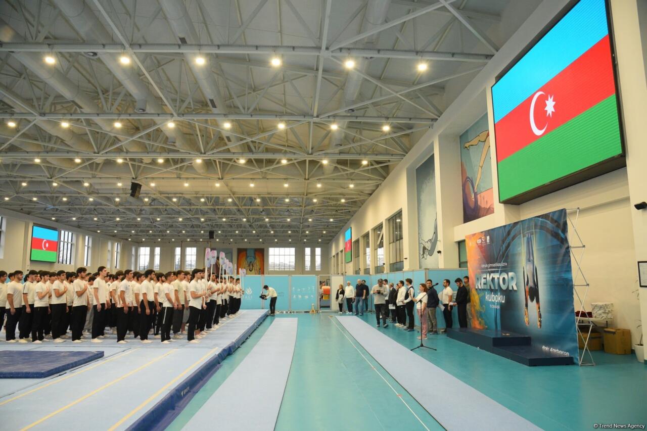 В Баку стартовал "Кубок ректора" по спортивной гимнастике