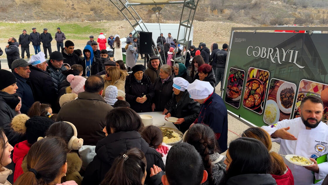 Cəbrayıl şəhərində kulinariya tədbiri keçirilib