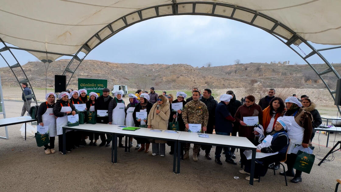 Cəbrayıl şəhərində kulinariya tədbiri keçirilib