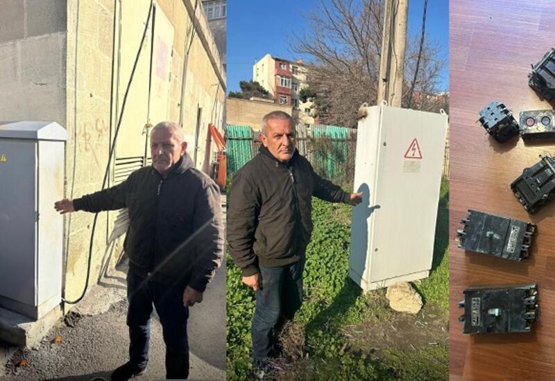 Bakıda onlarla binanı işıqsız qoyan şəxs ələ keçdi