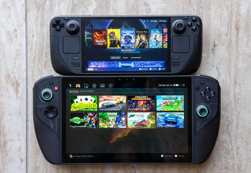 Опубликовано фото консоли Acer в сравнении с популярной Steam Deck