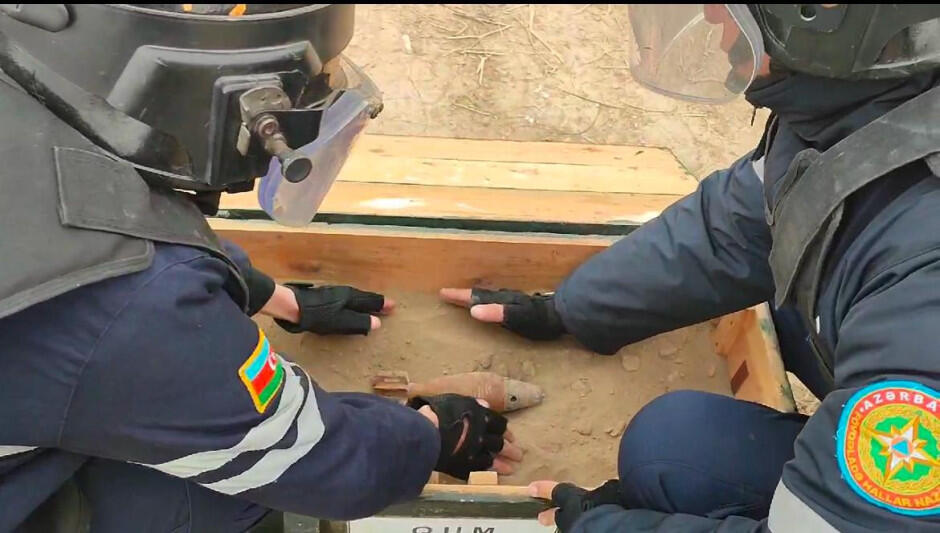 В Нахчыване найдены боеприпасы