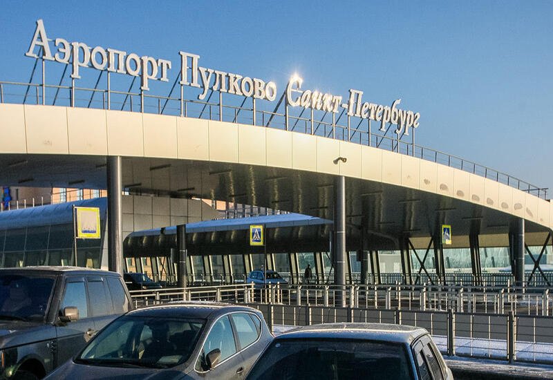 Pulkovo hava limanında təyyarələrin hərəkəti dayandırılıb