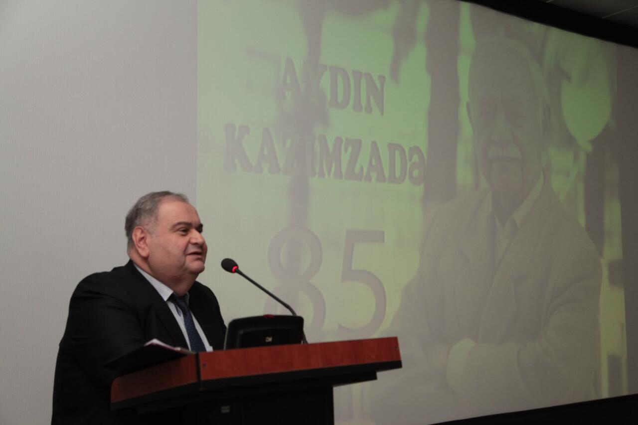 Отмечен юбилей Айдына Кязымзаде — выдающегося архивариуса азербайджанского кино