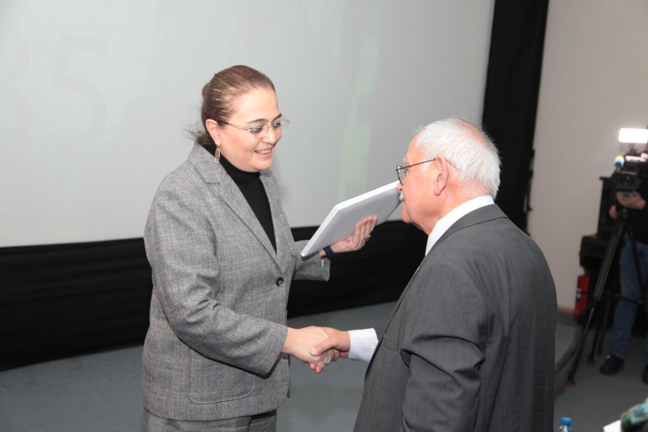 Отмечен юбилей Айдына Кязымзаде — выдающегося архивариуса азербайджанского кино