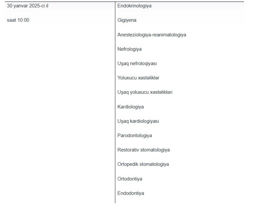 Rezidenturanı bitirib işsiz qalan həkimlərlə bağlı