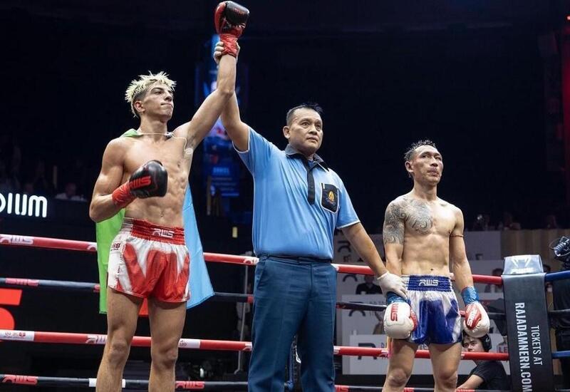 Azərbaycanlı döyüşçü rəqibini belə nokaut etdi